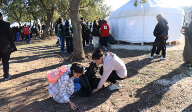Musabeyli Korusu’nu temizlediler