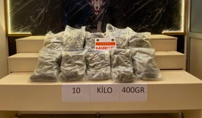 TIR’da 10 kilo uyuşturucu ele geçirildi