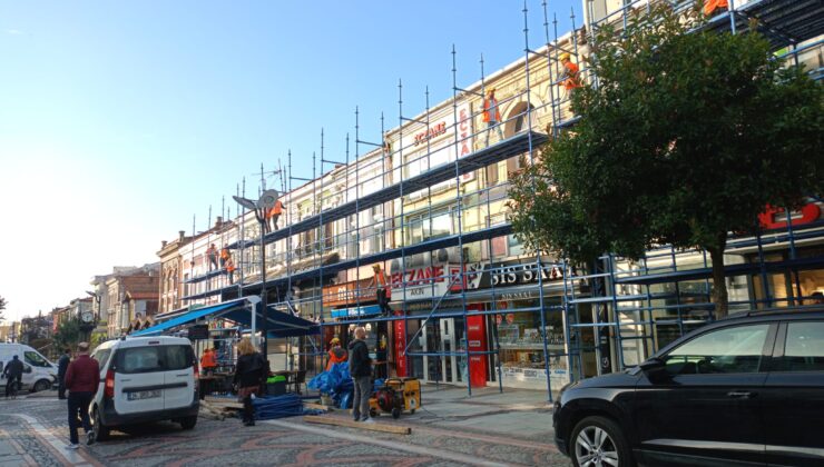 Saraçlar Caddesi yeni yüzüne kavuşuyor