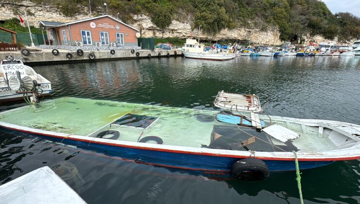 Balıkçı teknesi battı