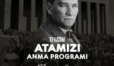 Belediyeden 10 Kasım programı