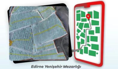 Mezarlık bilgi sistemi hizmette!