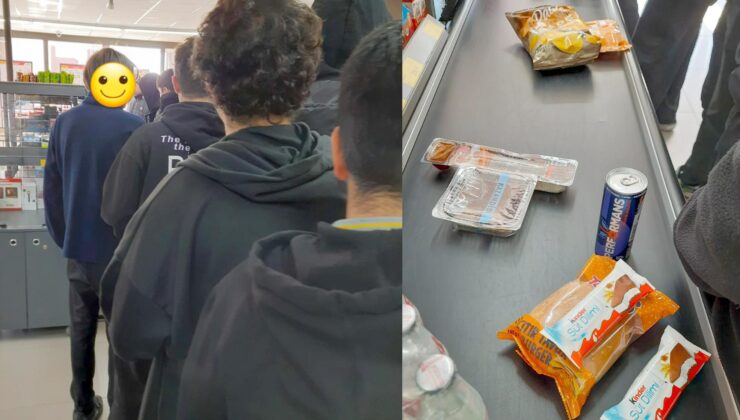 Öğrenciler yemek yerine abur cubur yiyor