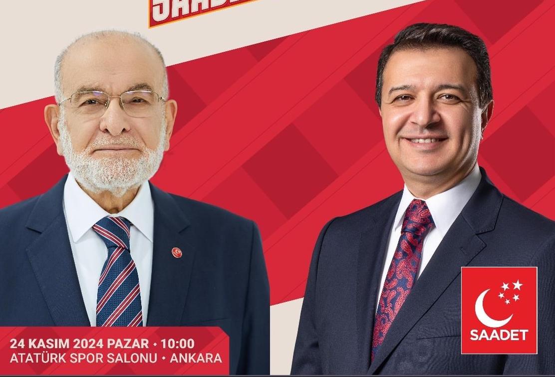 Saadet Partisi 24 Kasım’da kongreye gidiyor