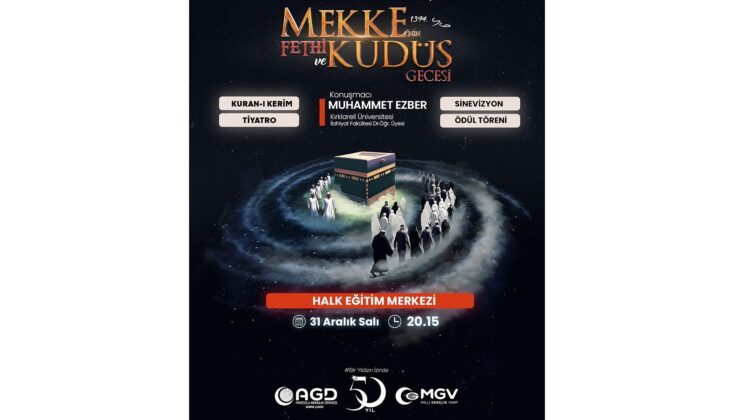 “Mekke’nin Fethi Gecesi” programı yapılacak