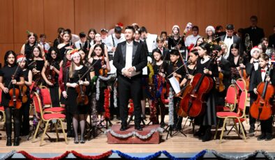 Yeni yıl konseri verdi