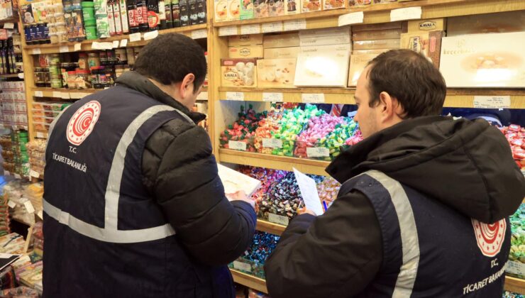 Yılbaşı öncesi fiyat ve etiket denetimi