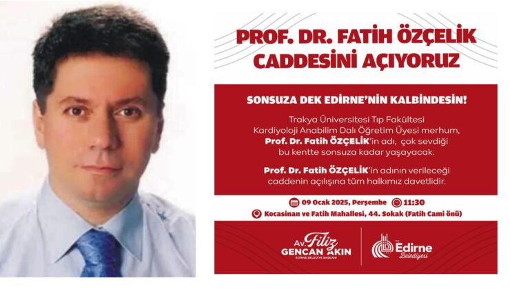 Adı caddede yaşayacak