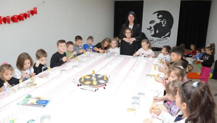 Belediyeden çocuklara yarıyıl tatili etkinliği
