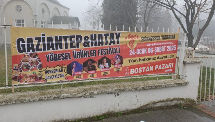 Edirnespor’a destek olacak festival