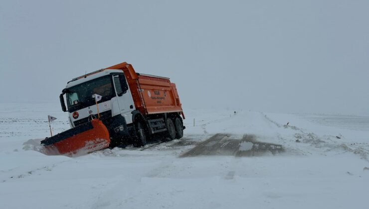 İş makineleri bile zorlandı
