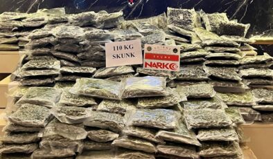 Kapıkule’de 110 kilo uyuşturucu!