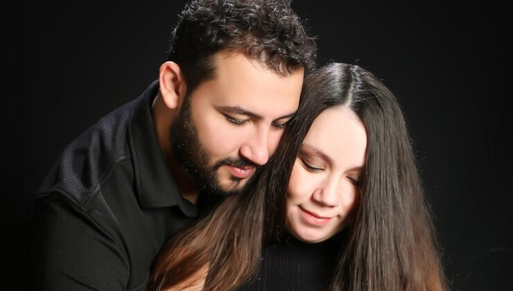 Özdoğan ailesinin bebek sevinci