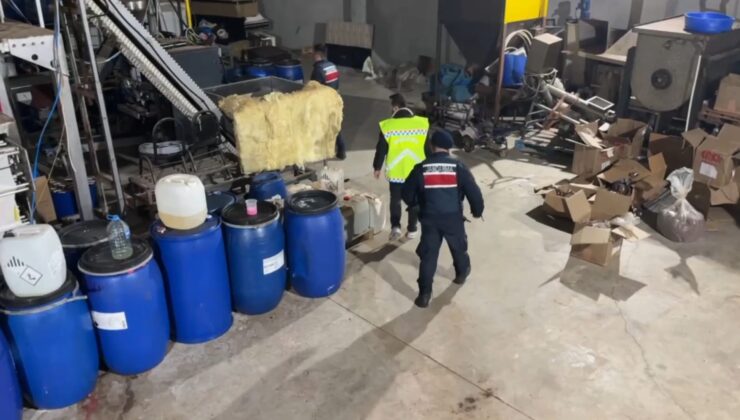 25 ton sahte deterjan!