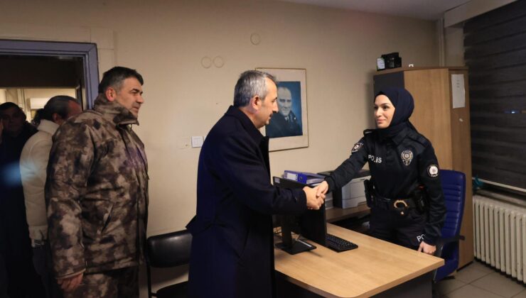 Vali Sezer personelin yeni yılını tebrik etti