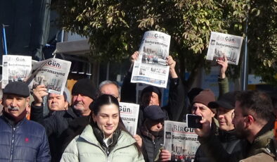 Birgün Gazetesi okurlarından eylem