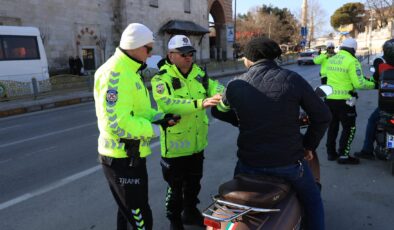 Motosikletlere sıkı denetim