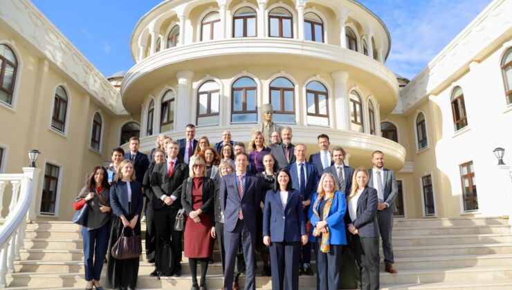 Edirne Belediyesi AB heyetini ağırladı