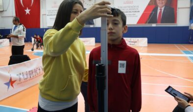 Öğrencilere sportif yetenek taraması