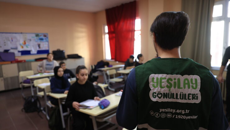 Okullarda Yeşilay dersi