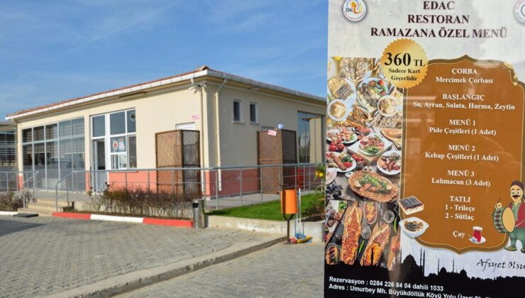 Ciğer fiyatına iftar menüsü