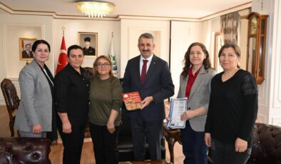 Üretici kadınlardan ziyaret