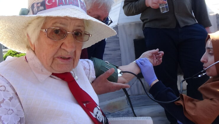 Mukaddes teyze korkuttu