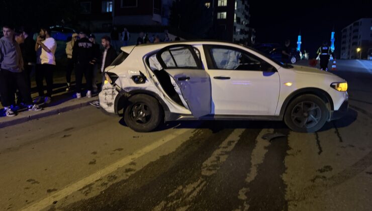 Trafik kazası: Anne ve bebeği yaralandı
