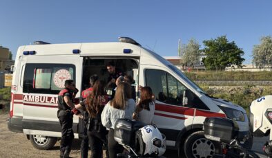 Arkadaşının uzattığı dalla hayata tutundu