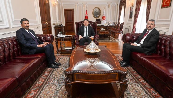 Vali Sezer’den Adalet Bakanı Tunç’a ziyaret