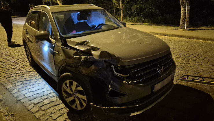 Ciple motosiklet çarpıştı