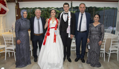 Büşra ile Battal’a mutluluklar