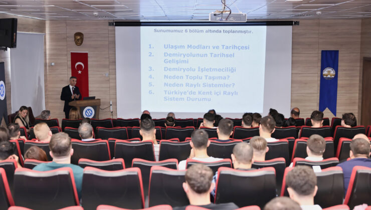 ‘Dünden bugüne raylı sistemler’ semineri