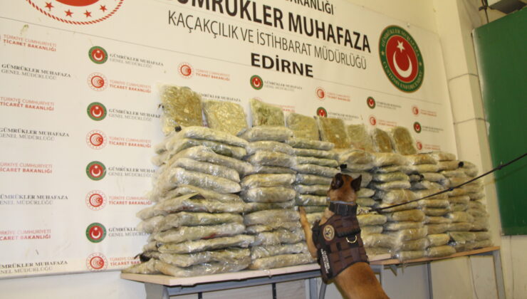 Bulgar plakalı araçtan uyuşturucu çıktı