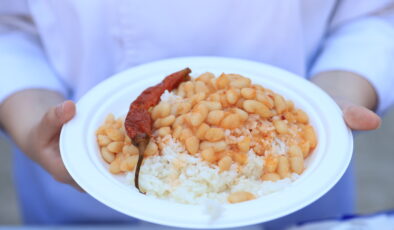 Bu kuru-pilavın lezzeti farklı