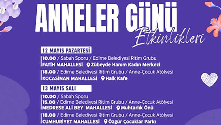 Annelerle birlikte kutlayacaklar