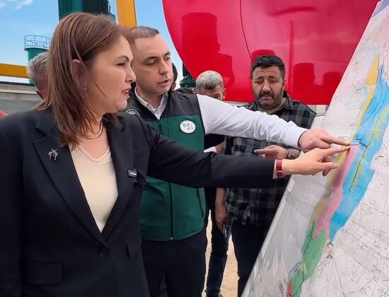 Meriç Nehri’nin suyu toprakla buluştu