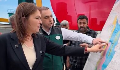 Meriç Nehri’nin suyu toprakla buluştu
