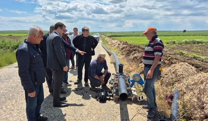 Çömlekakpınar’a kapalı devre sulama