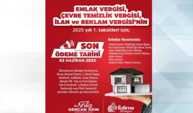 Edirne Belediyesi uyardı