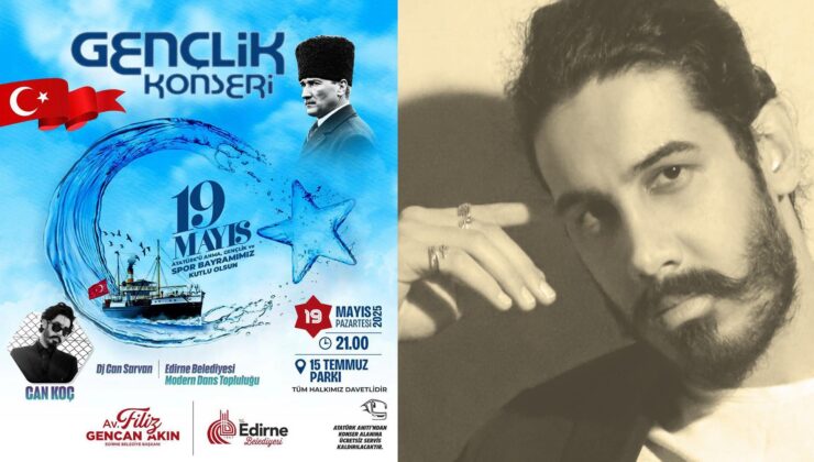 Edirne’de 19 Mayıs coşkusu