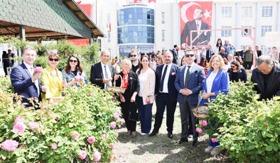Edirne gülüne muhteşem şenlik