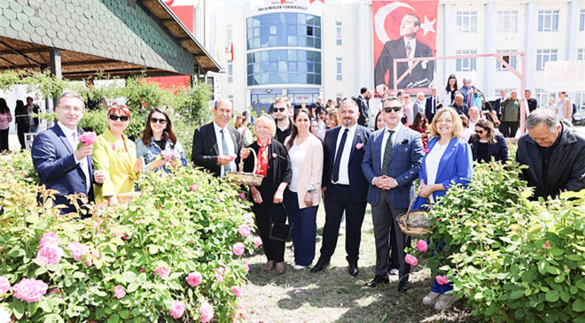 Edirne gülüne muhteşem şenlik