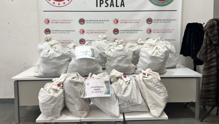 İpsala gümrüğünde kaçakçılık operasyonu