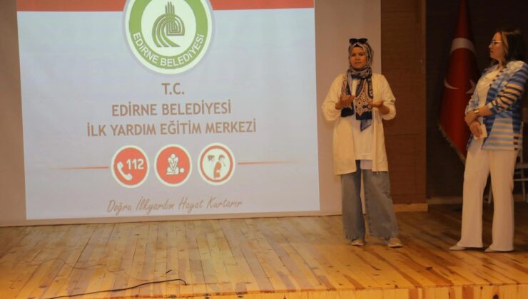 Kadınlara ilk yardım farkındalık semineri