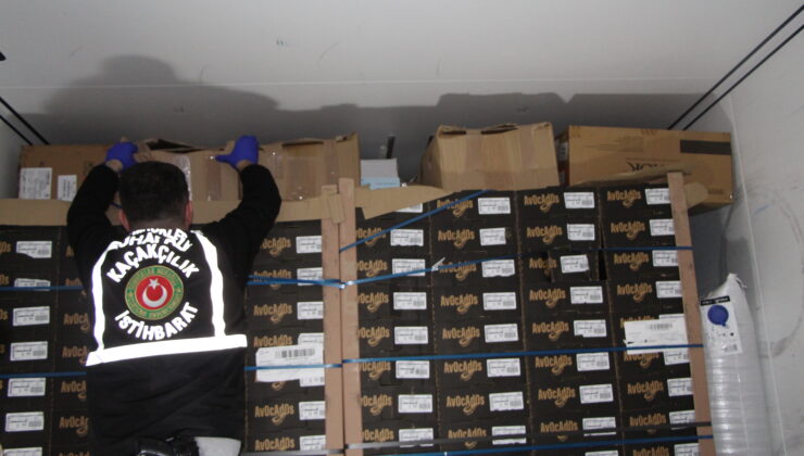 TIR’dan kaçak ürün çıktı