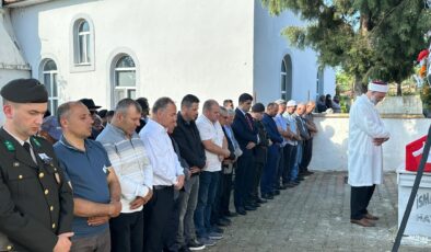 Kıbrıs gazisine veda