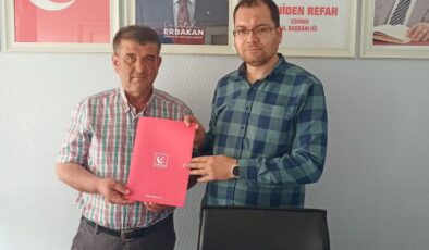 Lalapaşa ilçe başkanı oldu