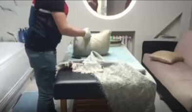 Masaj salonlarına operasyon!