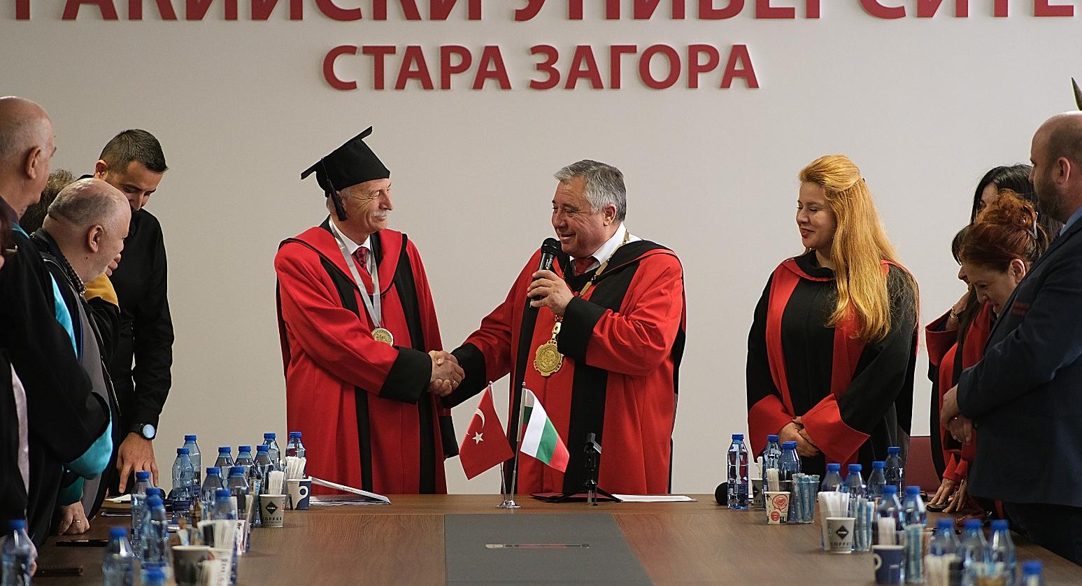 Rektör Hatipler’e Fahri Doktora